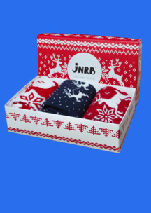 Женские носки JNRB: Набор Новогодние олени