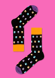 Цветные носки JNRB: Носки Дискетные