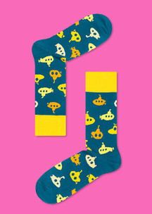 Бирюзовые JNRB: Носки Жёлтая субмарина