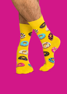 Цветные носки JNRB: Носки Пончики
