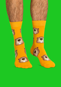 Цветные носки JNRB: Носки Бобры добры