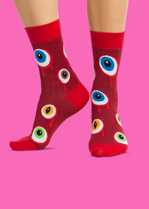 Цветные носки JNRB: Носки Посмотри в глаза