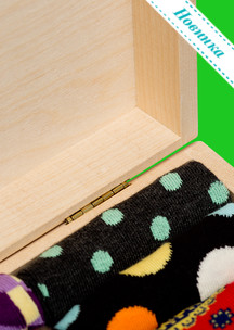 Цветные носки Funny Socks: Чемодан модных носков (с 21 парой)