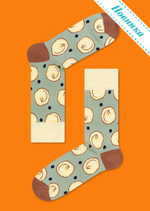 Цветные носки Funny Socks: Чемодан модных носков (с 21 парой)