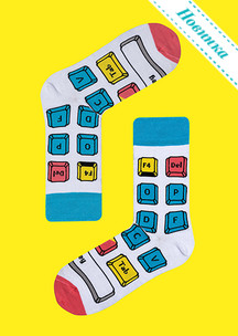 Цветные носки Funny Socks: Чемодан модных носков (с 21 парой)