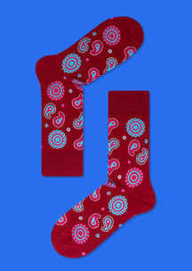 Цветные носки JNRB: Носки Красные огурцы