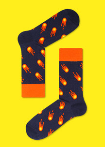 Цветные носки JNRB: Носки Метеоритный дождь