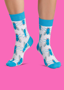 Цветные носки JNRB: Носки Мушки-копчушки