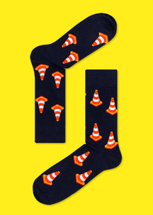 Цветные носки JNRB: Носки Дорожный конус