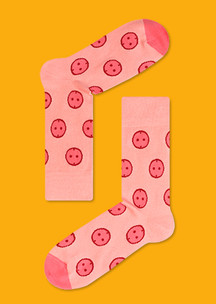 Розовые JNRB: Носки Пятачки-розеточки