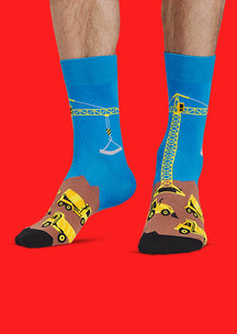 Цветные носки JNRB: Носки Подъемный кран