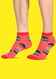 Цветные носки JNRB: Носки Чизбургер