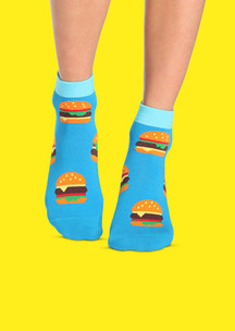 Цветные носки JNRB: Носки Гамбургер