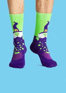 Цветные носки JNRB: Носки Вальпургиева ночь