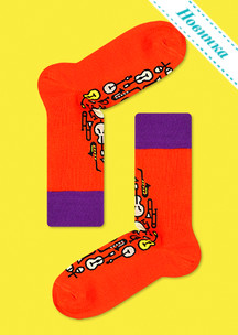 Цветные дизайнерские носки купить в FunnySocks