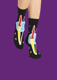 Женские носки FunnySocks космические