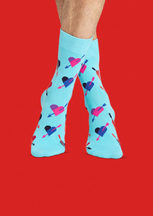 Мужские длинные носки из хлопка  FunnySocks