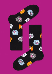 Цветные носки с котами от FunnySocks