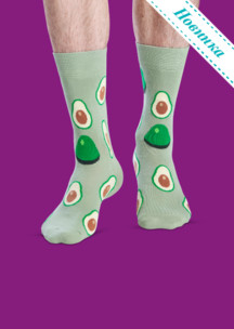 Цветные носки JNRB: Носки Авокадо 2: Возвращение