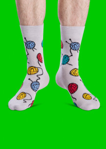 Цветные носки JNRB: Носки Вяжу спицами