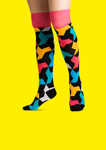 Цветные носки JNRB: Чулки Модные