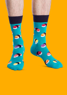 Цветные носки JNRB: Носки Суши Нигири