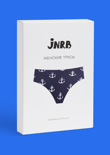 Цветные носки JNRB: Трусики с якорьком