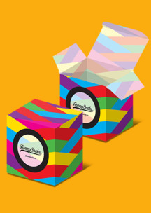 Подарочная упаковка Funny Socks: Коробка Чайнатаун для 4-х пар
