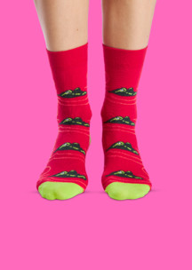 Цветные носки JNRB: Носки Сытый крокодил