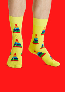 Цветные носки JNRB: Носки Пирамидка
