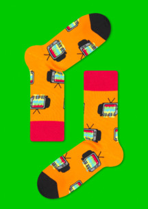 Цветные носки JNRB: Носки Центральное ТВ
