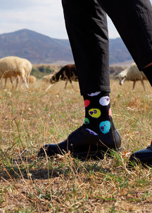 Цветные носки JNRB: Носки Считаем овечек