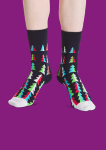 Цветные носки JNRB: Носки Ёлки-палки