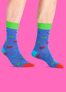 Цветные носки JNRB: Носки На страже мира
