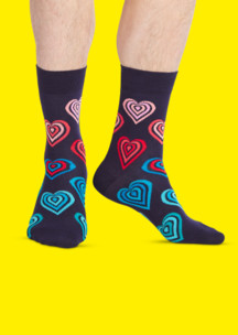 Цветные носки JNRB: Носки Гипнотическая любовь