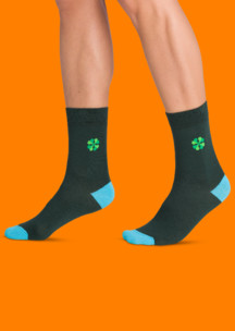 Цветные носки JNRB: Носки Символ удачи