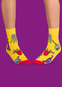 Цветные носки JNRB: Носки Космическая фантазия