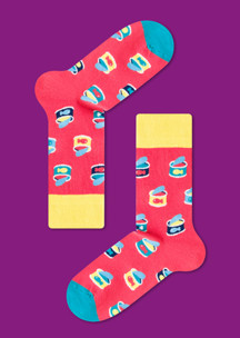 Розовые JNRB: Носки Консервные