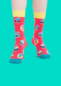 Цветные носки JNRB: Носки Консервные