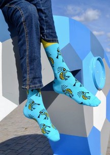 Цветные носки JNRB: Носки На дуде игрец