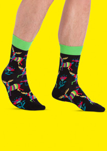 Цветные носки JNRB: Носки Сказочные лоси