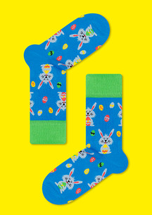 С орнаментом JNRB: Носки Нежные зайцы