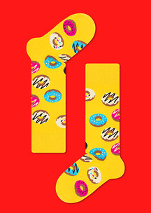 Цветные носки JNRB: Гольфы Пончики