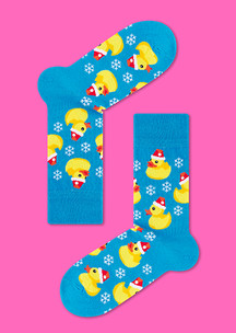 Цветные носки JNRB: Носки Новогодние утята