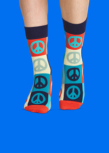 Цветные носки JNRB: Носки Делаем любовь