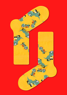 1 сентября JNRB: Носки Диношкола