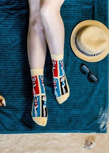 Цветные носки JNRB: Носки Горячий песок