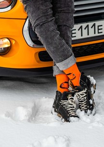 Цветные носки JNRB: Носки Порше - машина мечты