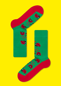 С букашками JNRB: Носки Признание в любви