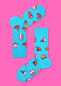 Цветные носки JNRB: Носки Колбасы и копчености